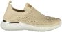 Laura Biagiotti Beige Damessneaker met Strass - Thumbnail 1
