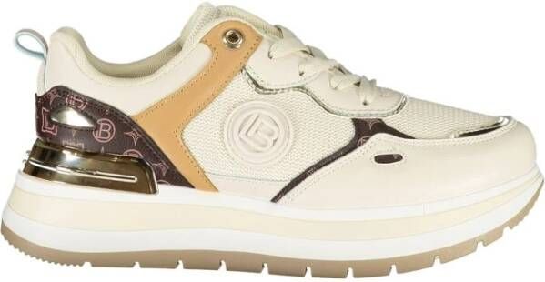 Laura Biagiotti Beige Damessneaker Sporty Chic