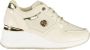Laura Biagiotti Beige synthetische sneaker met contrasterende details - Thumbnail 1