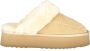 Laura Biagiotti Bont Slide Sandalen Beige Contrast Details Beige Dames - Thumbnail 1