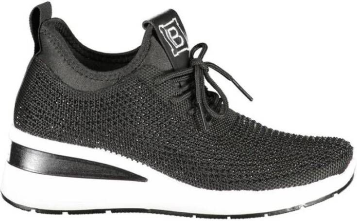Laura Biagiotti Chique Rhinestone Sneaker met Verwijderbare Binnenzool