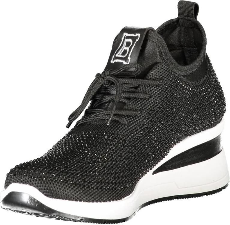 Laura Biagiotti Chique Rhinestone Sneaker met Verwijderbare Binnenzool