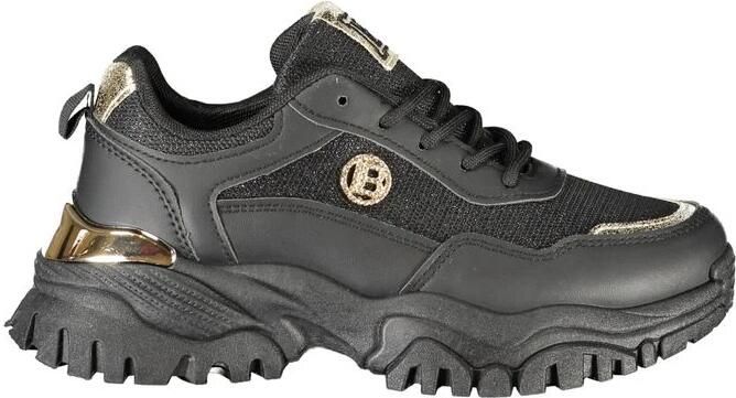 Laura Biagiotti Zwarte Damessneaker Sportieve Chic