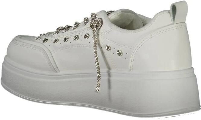Laura Biagiotti Glamoureuze Dames Sneaker met Strass Details