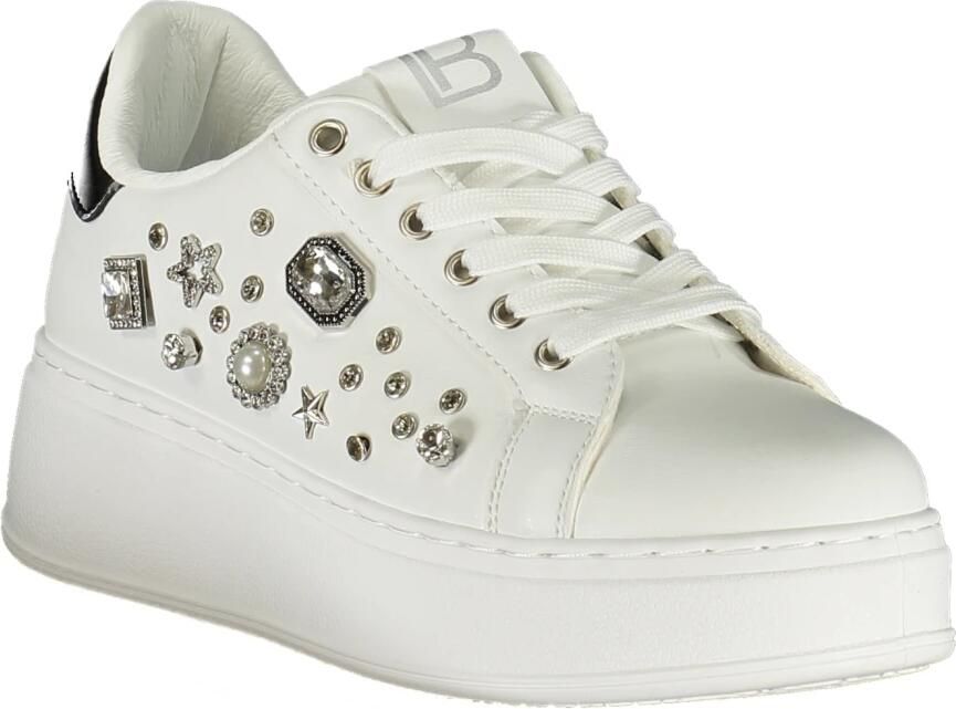 Laura Biagiotti Lage Sneakers 9619biwhibla39 - Foto 3