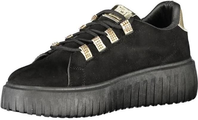 Laura Biagiotti Sneaker met gouden details en strassaccenten - Foto 2