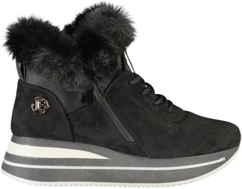 Laura Biagiotti Zwarte Dames Sneaker Enkellaars - Foto 2