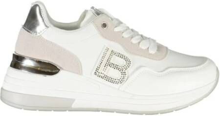 Laura Biagiotti Sprankelende Rhinestone Sneaker met Verwijderbare Binnenzool