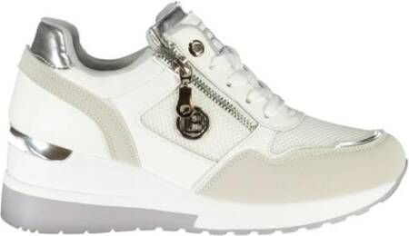 Laura Biagiotti Stijlvolle Nubuck Sneakers met Zijrits
