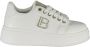 Laura Biagiotti Witte Dames Sneaker met Rhinestone Applicatie - Thumbnail 1