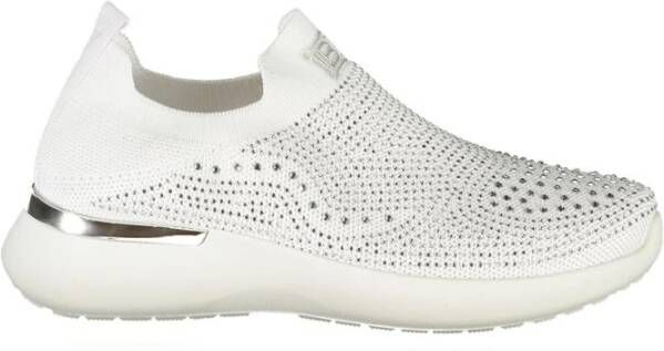 Laura Biagiotti Witte Dames Sneaker met Strass