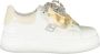 Laura Biagiotti Witte Dames Sneaker met Strass - Thumbnail 1