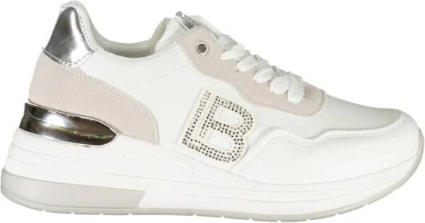 Laura Biagiotti Sprankelende Rhinestone Sneaker met Verwijderbare Binnenzool