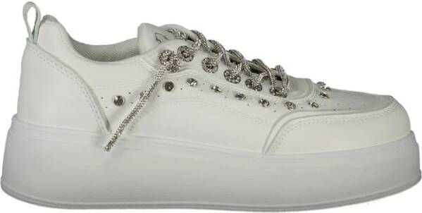 Laura Biagiotti Glamoureuze Dames Sneaker met Strass Details