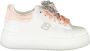 Laura Biagiotti Witte Synthetische Dames Sneaker met Strass - Thumbnail 1