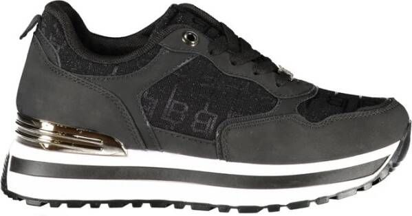 Laura Biagiotti Zwarte Damessneaker Sportieve Chic Stijl