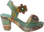 Laura Vita Bloemrijk Multicolor Damessandalen Nellao Model - Thumbnail 1