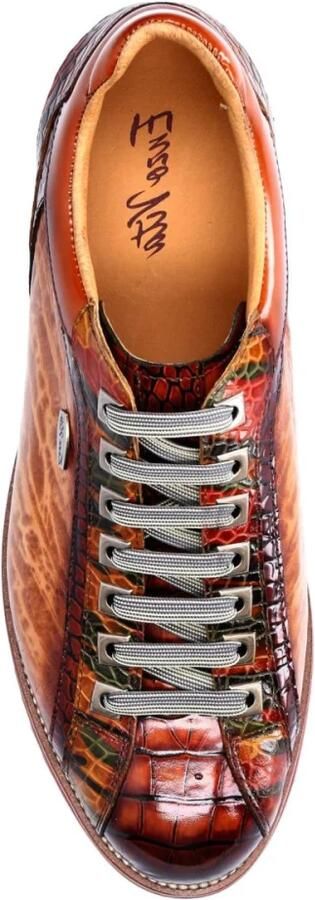 Laura Vita ACHILLE 12 Chataigne heren sneakers bruin - Foto 6