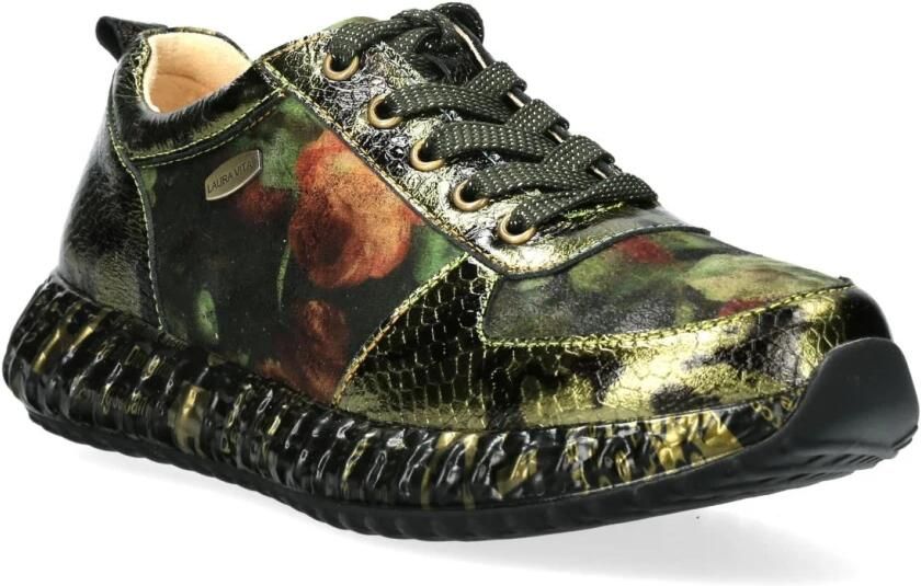 Laura Vita Dames sneaker Burton 38 Emer GROEN COMBI - Foto 5