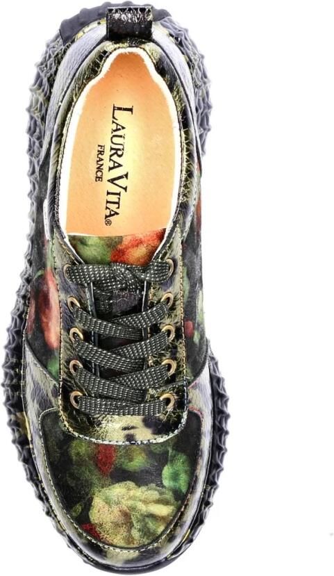 Laura Vita Dames sneaker Burton 38 Emer GROEN COMBI - Foto 6