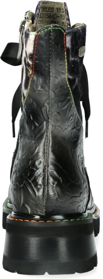Laura Vita Dames veterboots Kaleo Zwart - Foto 5