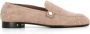 Laurence Dacade Beige Suède Sandalen met Studs - Thumbnail 1