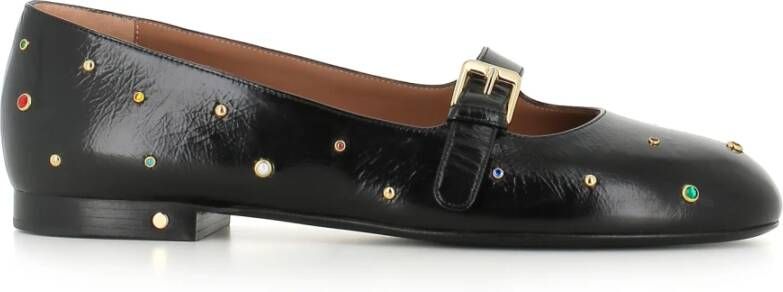 Laurence Dacade Multicolor studs leren ballerina schoenen