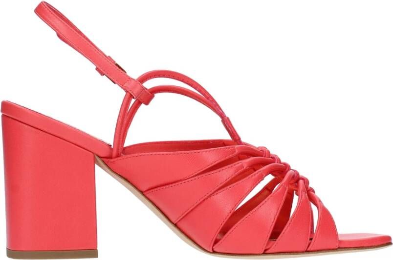 Laurence Dacade Sandalen Rood