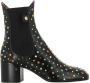 Laurence Dacade Zwarte leren enkellaarzen met studs - Thumbnail 1