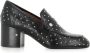 Laurence Dacade Zwarte Sandalen met Studs van Leer - Thumbnail 1