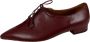 L'Autre Chose Bordeaux Leren Veterschoenen - Thumbnail 1