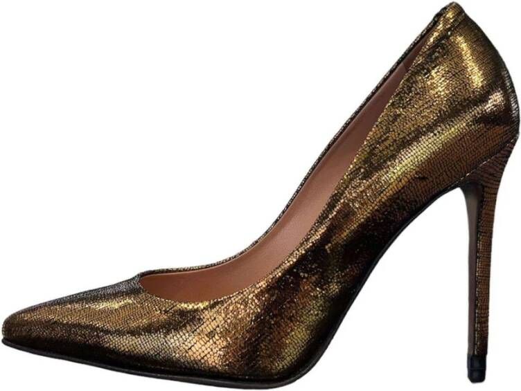 L'Autre Chose Elegante Decolleté Schoenen Brown Dames