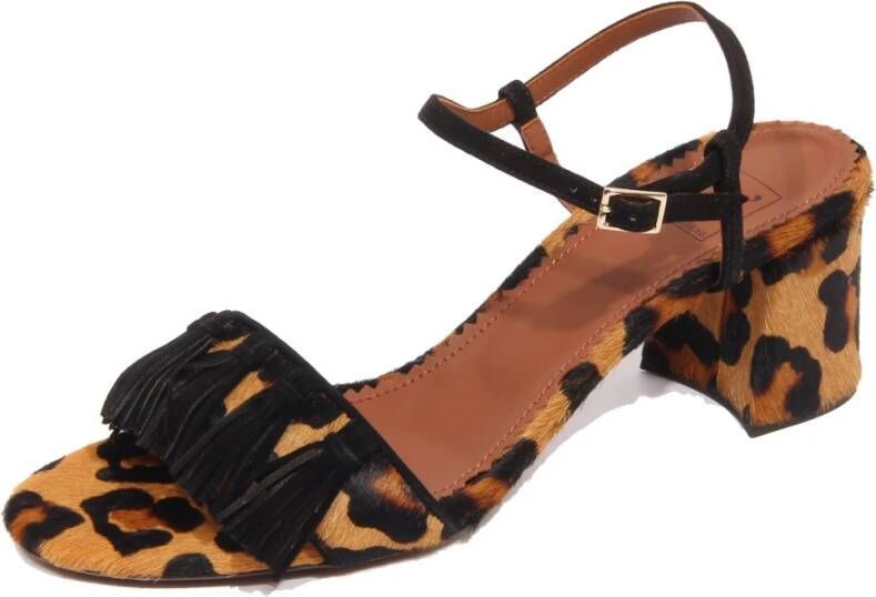 L'Autre Chose Horsy Suede Sandal