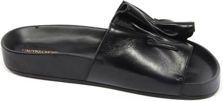 L'Autre Chose Italiaanse leren slippers