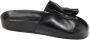 L'Autre Chose Italiaanse leren slippers - Thumbnail 1