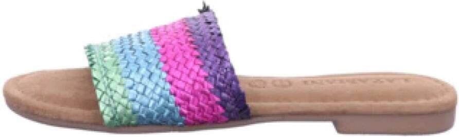 Lazamani Blauwe Dames Slippers Comfort Stijl