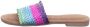 Lazamani Blauwe Dames Slippers Comfort Stijl - Thumbnail 2