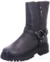 Lazamani Merle Dames Biker Boots Leer Black - Thumbnail 2