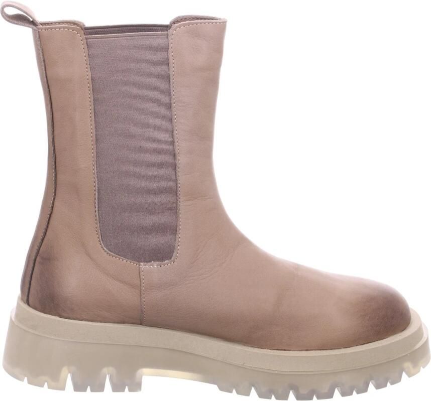 Lazamani Dames Chelsea Boots 67.071 Taupe Leer LA67071taupe - Foto 2