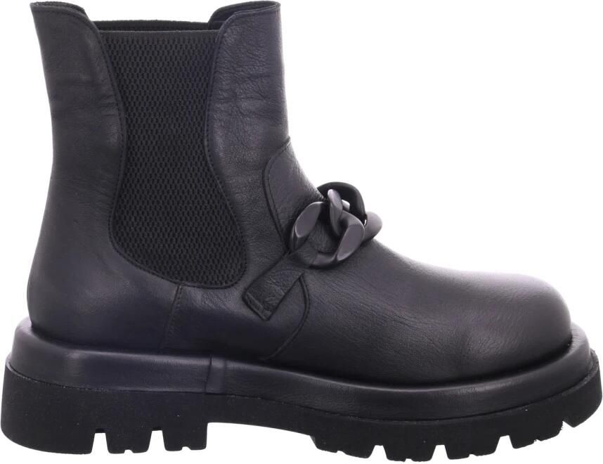 Lazamani Dames Chelsea Boots 67.067 Black Zwart Leer LA67067black - Foto 2