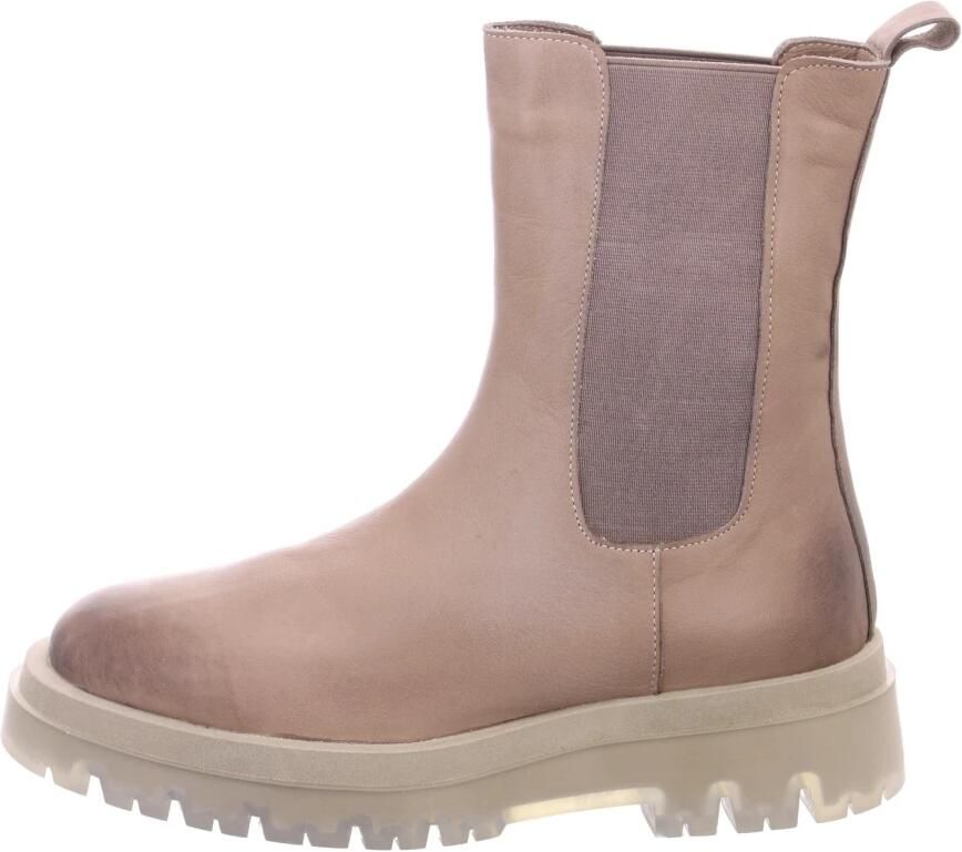 Lazamani Dames Chelsea Boots 67.071 Taupe Leer LA67071taupe - Foto 2