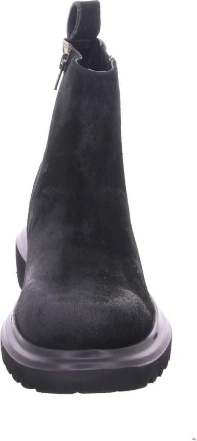 Lazamani Haidy Dames Boots Suede Black White - Foto 3