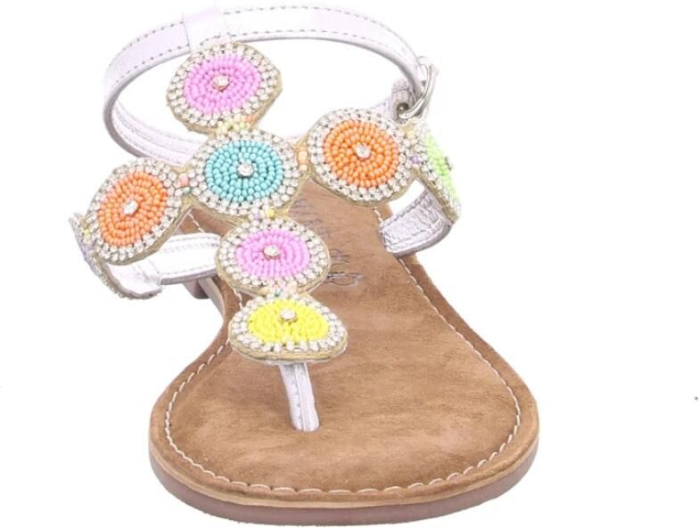 Lazamani Harper Leren Dames Sandalen Multi - Foto 4