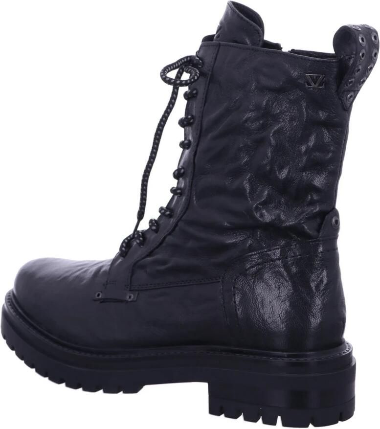 Lazamani Estee Dames Veterboots Leer Black - Foto 2