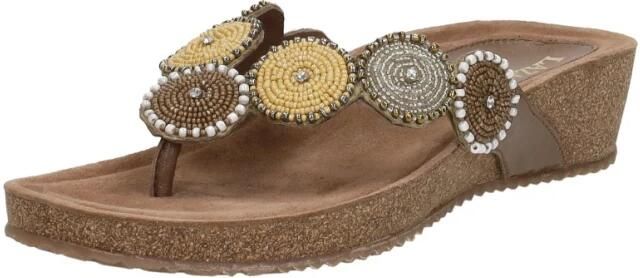 Lazamani Dames Slippers 75.455 Beige | Beige | 75.455 Beige - Foto 10