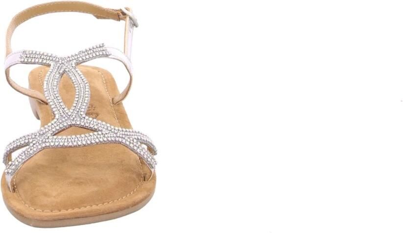 Lazamani Malia Dames Sandalen Leer Silver - Foto 3