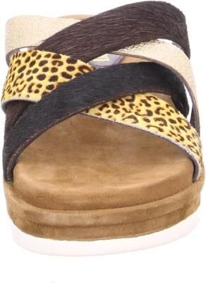 Lazamani dames slipper Bruin multi - Foto 3