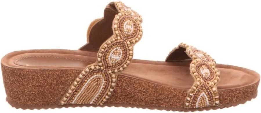 Lazamani Dames Slippers 75.366 Beige - Foto 3