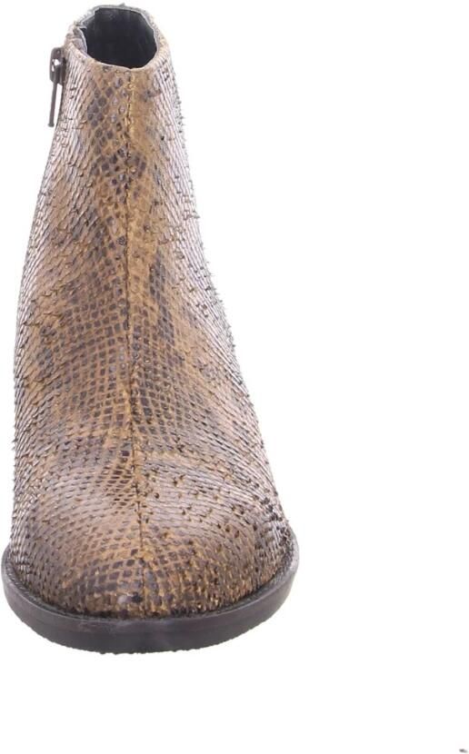 Lazamani Beverly Dames Enkellaarsjes Leer Biscuit - Foto 3