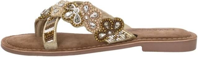 Lazamani Dames Slippers 75.455 Beige | Beige | 75.455 Beige - Foto 13